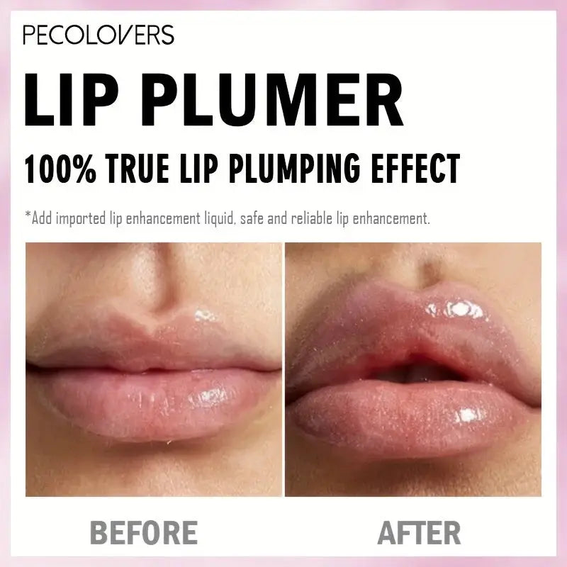 1PC Glitter Lip Gloss Moisturizing Fruit Lip Oil Transparent Fullness Lips Tint Soft Tube Makeup Lip Beauty Care dermacollagene.com