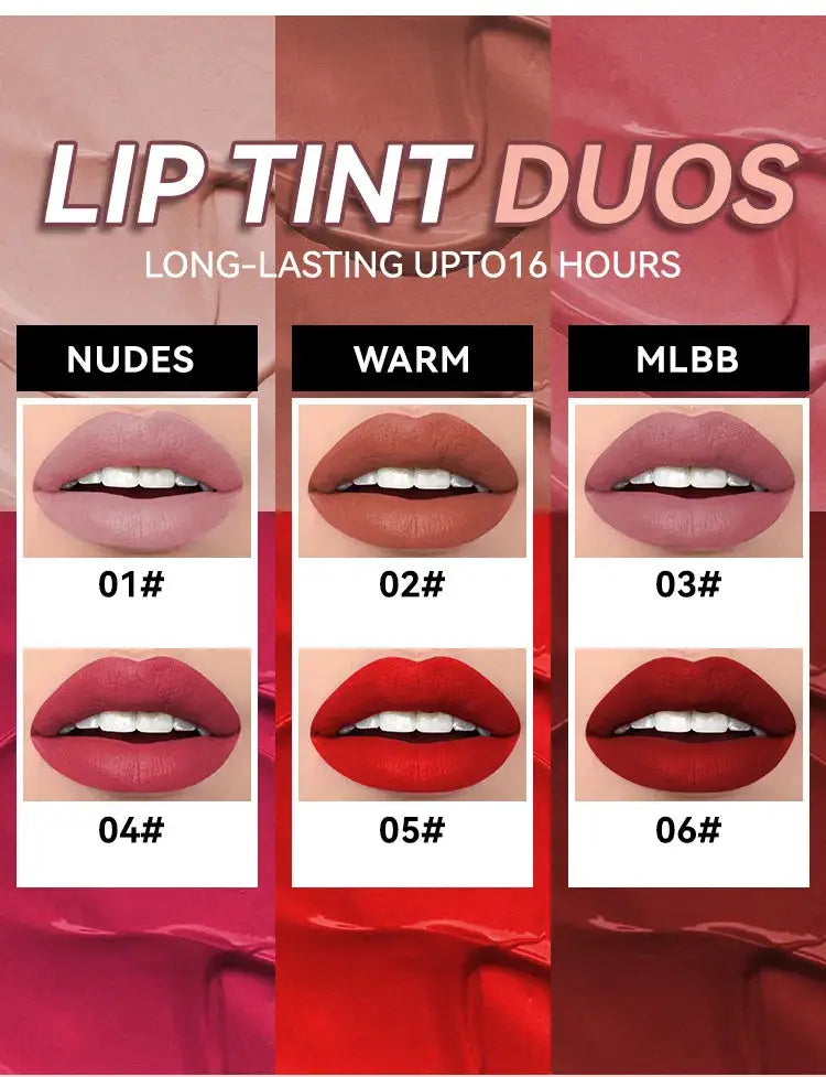 6 Colors Nude Matte Lip Gloss Waterproof Lasting Lipstick Not Fading Sexy Nude Red Pink Velvet Liquid Lipsticks Makeup Cosmetic dermacollagene.com