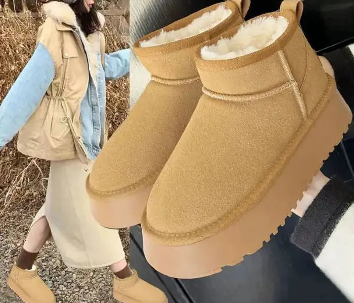 Chaussons Bottes d’Hiver - Chaleur et Élégance ™ dermacollagene.com