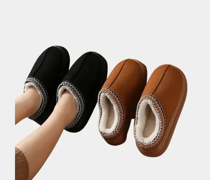 Chaussons en peluche douce pour femmes™ dermacollagene.com