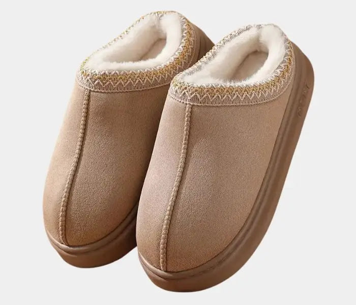 Chaussons en peluche douce pour femmes™ dermacollagene.com