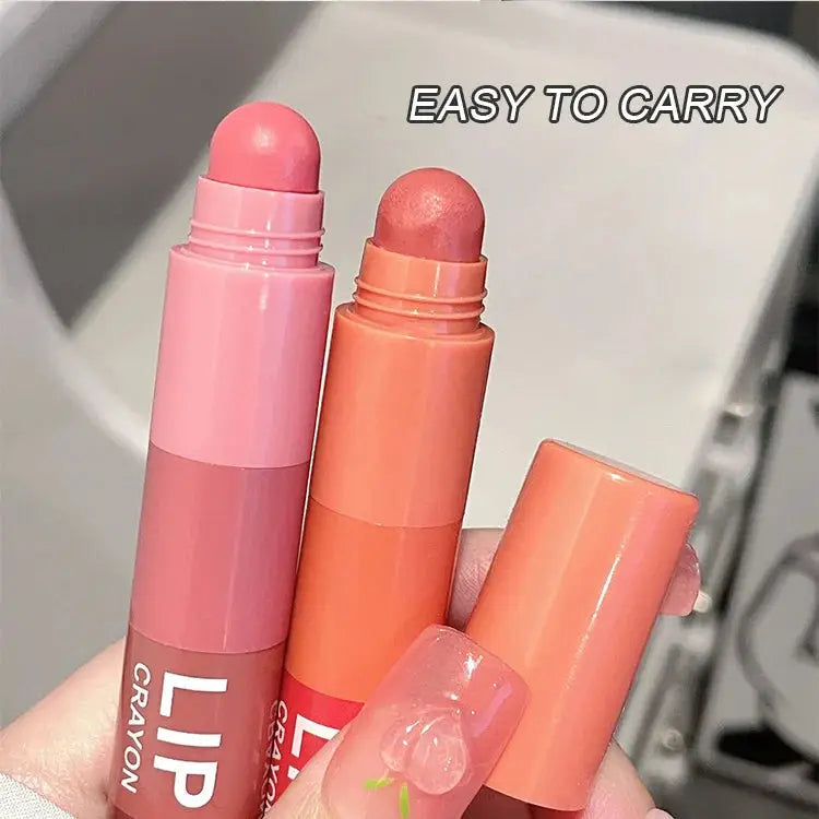 Gege Bear 4 in 1 Velvet Matte Crayon Lipstick Super Stay Makeup Pink Red Long Wear Waterpoof Non-Stick Cup Tiny Lip Stick dermacollagene.com