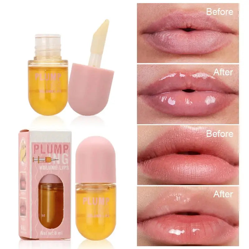 Long Lasting Lip Plumper Oil Instant Volumising Enhancer Lip Serum Collagen Lips Volume Lipgloss Sexy Cosmetic Volume Increases dermacollagene.com