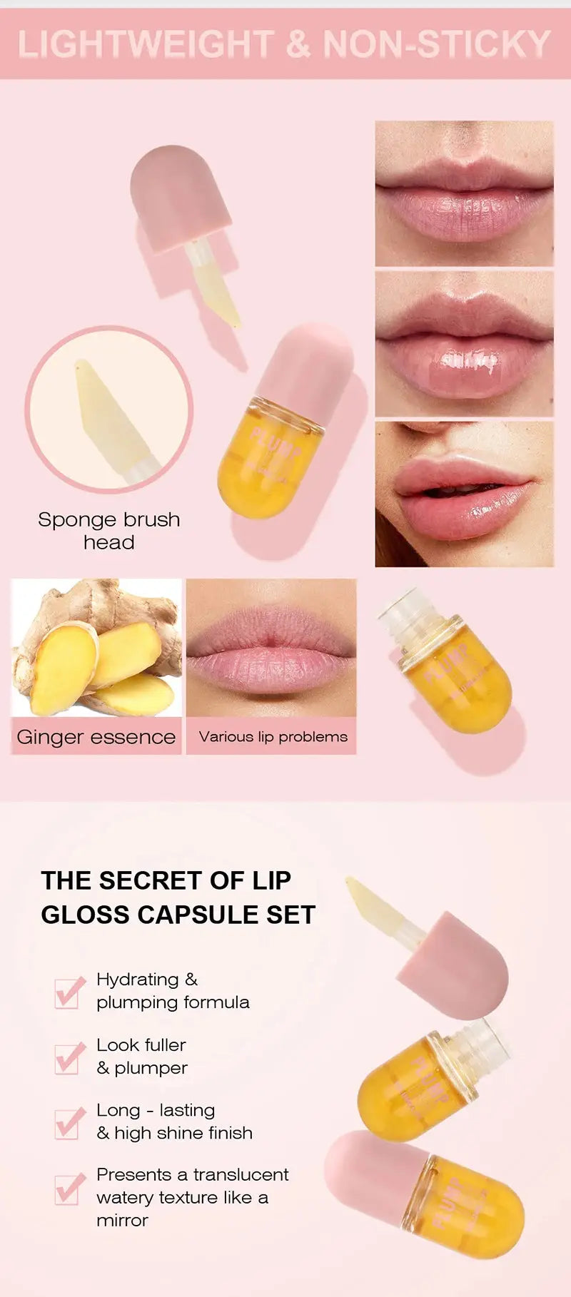 Long Lasting Lip Plumper Oil Instant Volumising Enhancer Lip Serum Collagen Lips Volume Lipgloss Sexy Cosmetic Volume Increases dermacollagene.com