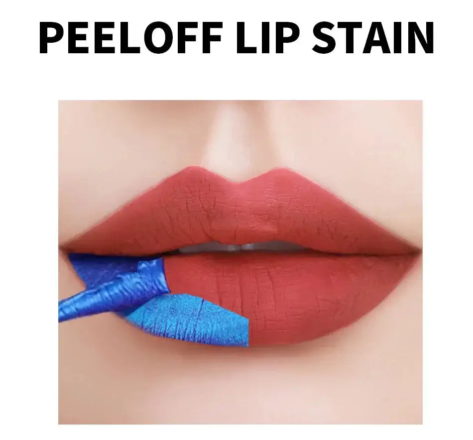 Peel Off Liquid Lipstick Velvet Matte Waterproof Lip Gloss Amazing Lasting Non-Sticky Cup Peel-Off Lip Stain Makeup Cosmetics dermacollagene.com