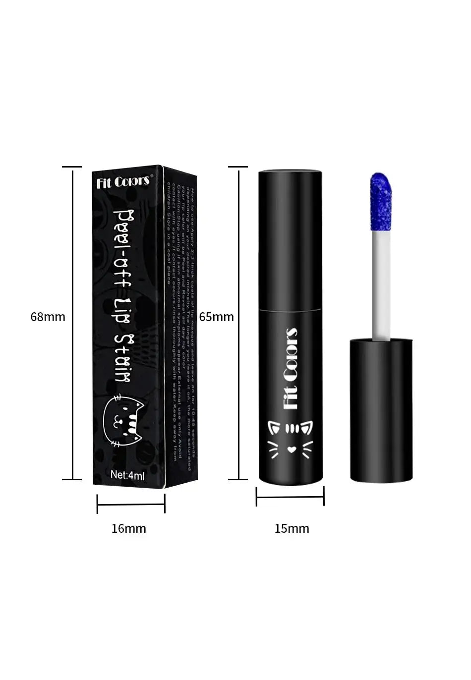 Peel Off Liquid Lipstick Velvet Matte Waterproof Lip Gloss Amazing Lasting Non-Sticky Cup Peel-Off Lip Stain Makeup Cosmetics dermacollagene.com