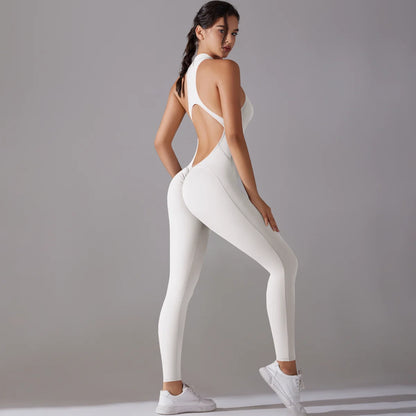 Women Bodysuits Tummy Control Butt Lifting Sports Shapewea Fitness Sports Bodysuit Yoga Suit Women's Gym PushUp Workout Clothes dermacollagene.com